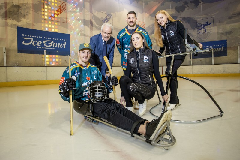 Dundonald International Ice Bowl launch brand new Disability Sledging and Inclusive Ice Skating 